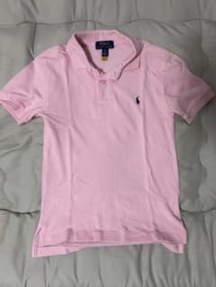 【美品】 POLO RALPH LAUREN ピンク ポロシャツのサムネイル