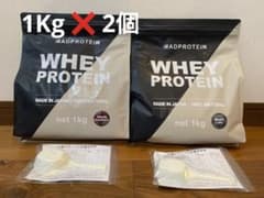 ホエイ プロテイン 1Kg ✖️2のサムネイル