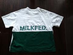 MILK FED. ホワイト✕グリーン　ロゴTシャツのサムネイル