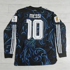 アルゼンチン代表 2026W杯 長袖アウェイ メッシ10番 未使用に近い