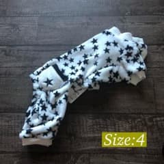 わんちゃん 冬用 防寒 ロンパース 4号サイズのサムネイル