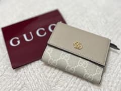 GW SALE】〜5/7まで1万円引 GUCCI 三つ折りミニウォレット 財布 - メルカリ