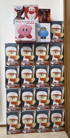 新品未開封パワプロくん プライズアクション打者ver 他フィギュア22個