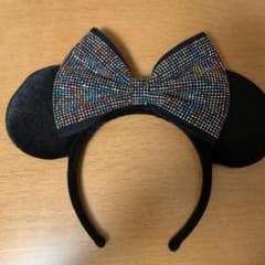 ディズニー カチューシャ ブラック スパンコールのサムネイル