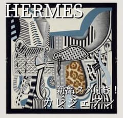 【希少！未使用タグ付！】HERMES エルメス カレジェアン 空想の鞍 ホワイト 希少！未使用タグ付！】HERMES エルメス カレジェアン 空想の鞍