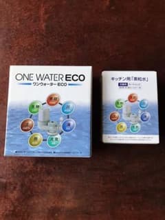 ✨ワンウォーターECOキッチン用浄水器カートリッジ付きと取り替え用カートリッジ✨のサムネイル