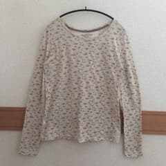 花柄 長袖 カットソーのサムネイル