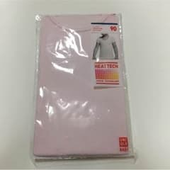 UNIQLOヒートテック半袖シャツ 90cmのサムネイル