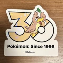 韓国ポップアップストア　ポケモン 30周年記念 ステッカー カモネギのサムネイル
