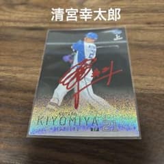 北海道日本ハムファイターズ 清宮幸太郎 箔サイン 14/25 BBM2026