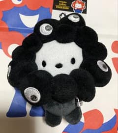 ミャクミャク　なりきりぬいぐるみ　カラビナ付き　モノクロ 楽天市場】EXPO2025 サンリオキャラクターズ ミャクミャクなりきり