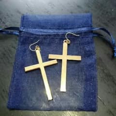 《mmmmさん専用》ピアス クロスのサムネイル