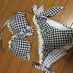 ギンガムチェック 水着のサムネイル
