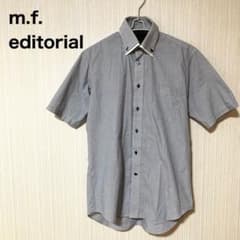 良品　m.f.editorial メンズ　ワイシャツ　トップス　半袖　L