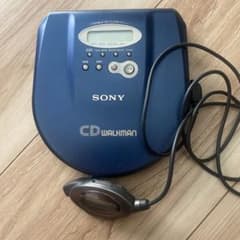 ジャンク品SONY ポータブルCDプレーヤー D-E525 - メルカリ