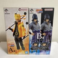 이치 반 쿠지 NARUTO 방어되는 불의 의지 A상 나루토 B상 사스케 피규어