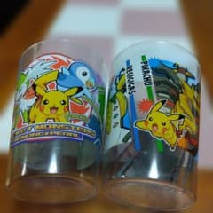 レトロ ポケットモンスター ダイヤモンド&パール プラコップ 2個セット