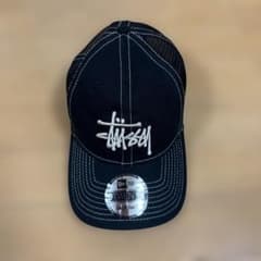 STUSSY NEW ERA 9TWENTY キャップ ブラックのサムネイル