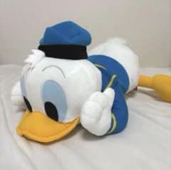 新品タグ付き ディズニー ドナルドダック ほおづえBIGぬいぐるみ 抱き枕 新品タグ付き ディズニー ドナルドダック ほおづえBIGぬいぐるみ 抱き