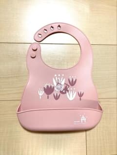 ムーミン⭐︎ミィ⭐︎DADWAY シリコンエプロン ピンクのサムネイル