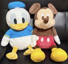 ミッキーマウスグランデぬいぐるみ & ドナルドダックぬいぐるみ 2点セット