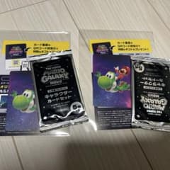 슈퍼 마리오 갤럭시 요시 카드 팩 2 개 세트