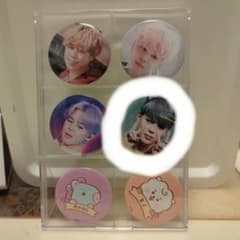 K-POP ピンバッジセット Jimin V Mang RJのサムネイル