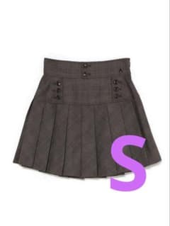 ANDMARY Chloe check mini skirt Sサイズ - メルカリ