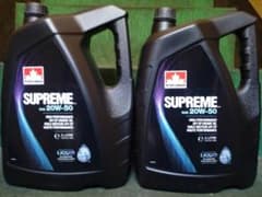 ペトロカナダ シュプリーム SUPREME SP 20W-50 5L 2缶セット ペトロカナダ シュプリーム SUPREME 20W-50 5L 2缶セット