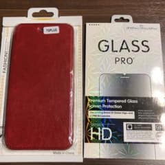 iPhone7プラス ケースと画面ガラスフィルムのサムネイル