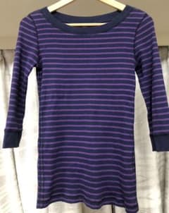 ユニクロ❣️ ボーダーTシャツ　カットソー　レディースのサムネイル