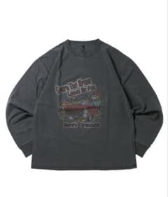 Pigment hard wash long sleeve T-shirtのサムネイル