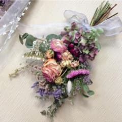 ❤️ドライフラワー スワッグ 薔薇いっぱい❤️40cm位☘️専用です！のサムネイル