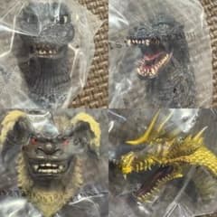 이치 반 쿠지 고질라 G상 몬스터 헤드 마그넷 4종 세트 GODZILLA
