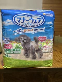 ユニチャーム マナーウェア SS 38枚入りのサムネイル