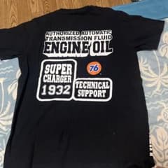 76 エンジンオイル Tシャツ ブラックのサムネイル