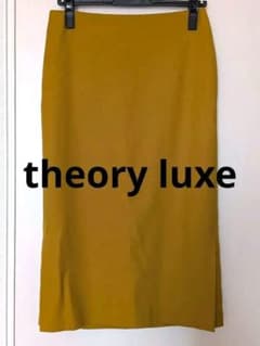 美品セオリーリュクス Saxony Soft Dellaペンシルスカート タイト