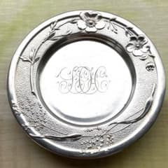 Tiffany 純銀　バターパットプレート（ワイルドローズ） Tiffany 純銀 バターパットプレート（ワイルドローズ） - メルカリ