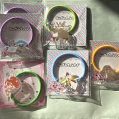 キャラクターイラスト入りヘアアクセサリー6個セットのサムネイル