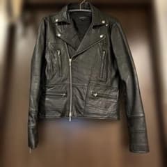 SHIMOKITAZAWA RINGO＊レザー ライダースジャケット＊黒＊S - メルカリ