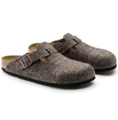 Birkenstock/ビルケンシュトック ボストン グレーウールフェルト 40