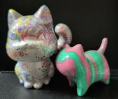 ねこセット 垂らしアート 流体アート ベアアート - メルカリ