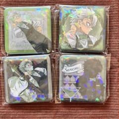 鬼滅の刃 モクテル コレクションロト 初期 グリッター缶バッジ 不死川 