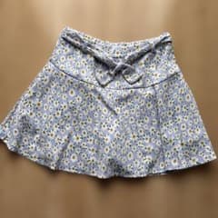 ZARA 花柄 キュロットスカート 164cmのサムネイル