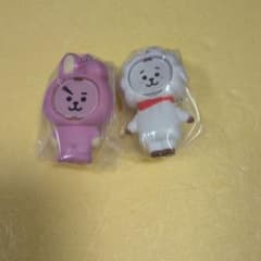 대인기 BT21 포토 프레임 마스코트 RJ & COOKY