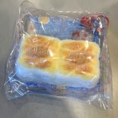 【未使用】taonini 粉付き スクイーズ 新作ココナッツ雲パン トースト 餅のサムネイル