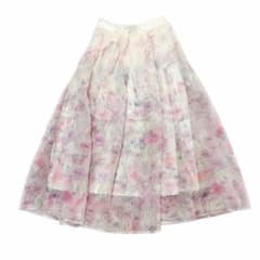 tocco closet 花柄 フレアスカート ロング丈のサムネイル