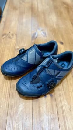 SHIMANO XC3 ビンディングシューズ ネイビー 40 - メルカリ