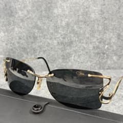 美品】CAZAL Mod.933 リムレス ツーポイント 変形サングラス 独製