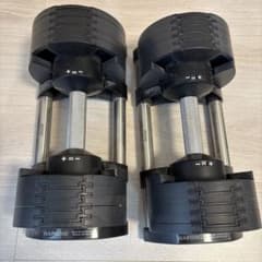 ヌオベル 2kg刻み 20kg NUOBELL220 可変式ダンベル2個セット② - メルカリ